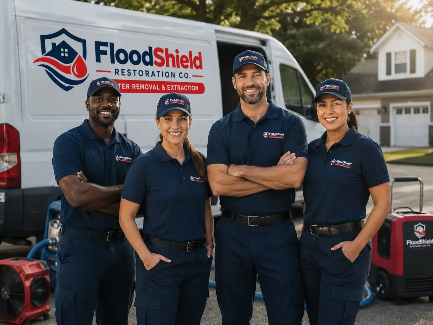 Flood Damage Restoration company in La Crosse, IN